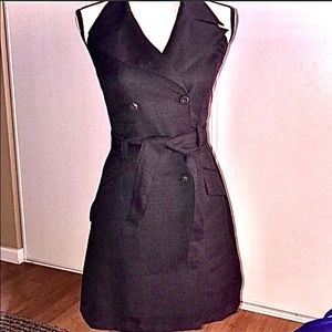 Double breasted Halter dress